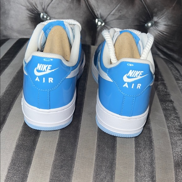 💎 EXCLUSIVE CUSTOM Nike Low ‘Psychic Blue Patent’ Rope Lace Edition 💎
